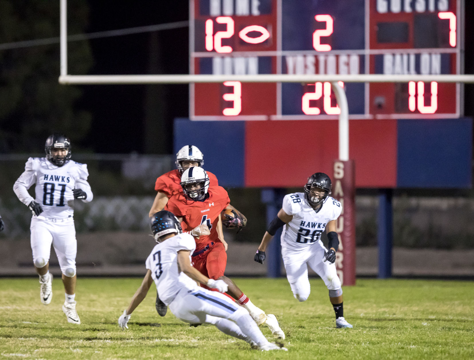No. 1 Sahuaro vs No. 9 Gila Ridge